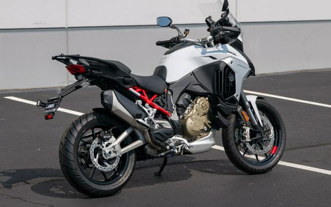 2024 Ducati Multistrada V4S Iceberg White - Alloy Wheels