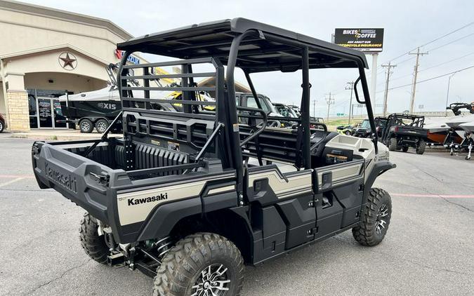 New 2024 KAWASAKI MULE PROFXT 1000 LE PLATINUM RANCH EDITION METALLIC STARDUST WHITE