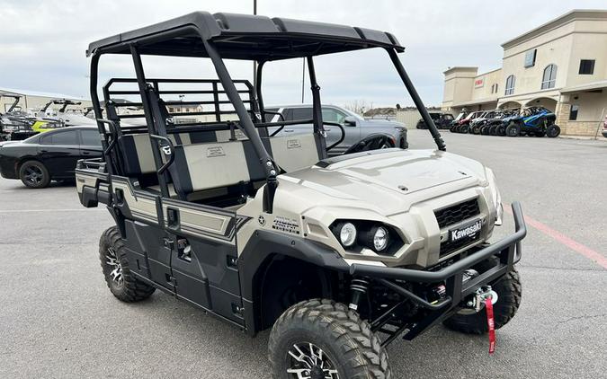 New 2024 KAWASAKI MULE PROFXT 1000 LE PLATINUM RANCH EDITION METALLIC STARDUST WHITE