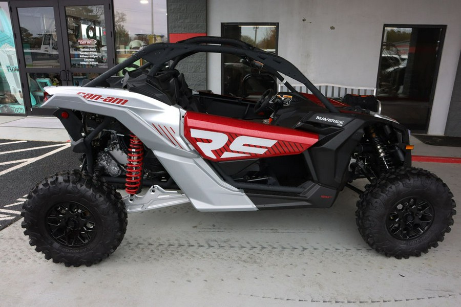 2024 Can-Am® Maverick X3 RS Turbo RR Fiery Red & Hyper Silver