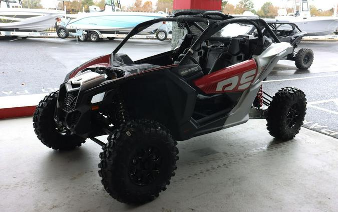 2024 Can-Am® Maverick X3 RS Turbo RR Fiery Red & Hyper Silver