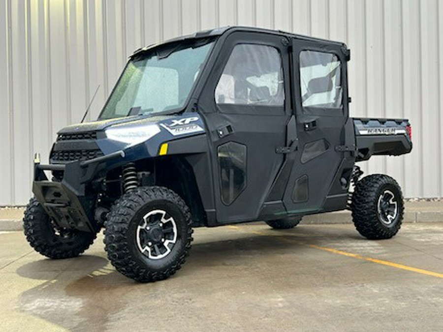 2020 Polaris Industries RANGER CREW® XP 1000 Premium Steel Blue Metallic