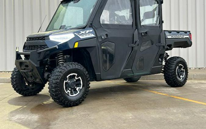 2020 Polaris Industries RANGER CREW® XP 1000 Premium Steel Blue Metallic