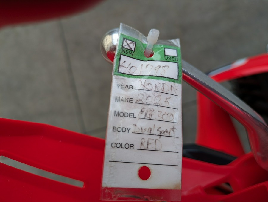 2025 Honda CRF300L ABS