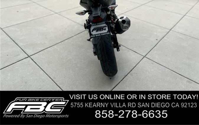 2026 Kawasaki Ninja 500 Metallic Flat Spark Black