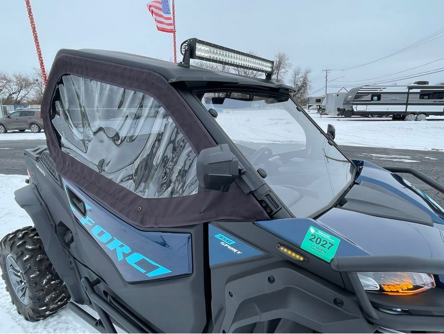 2025 CFMOTO ZFORCE 950 SPORT - TWILIGHT BLUE