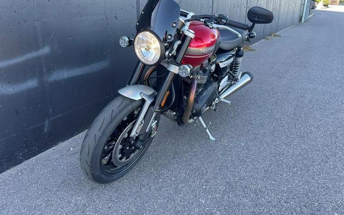 2022 Triumph Speed Twin Red Hopper