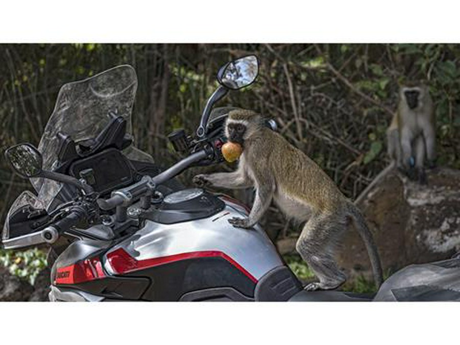 2025 Ducati Multistrada V4 Rally Adventure Travel & Radar