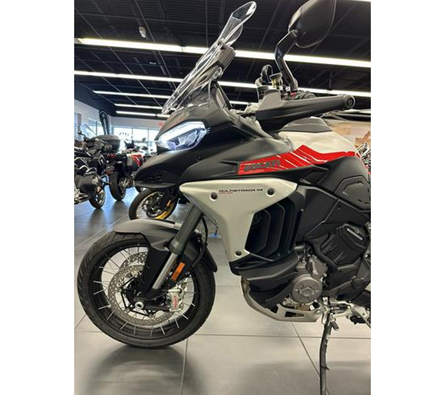 2025 Ducati Multistrada V4 Rally Adventure Travel & Radar