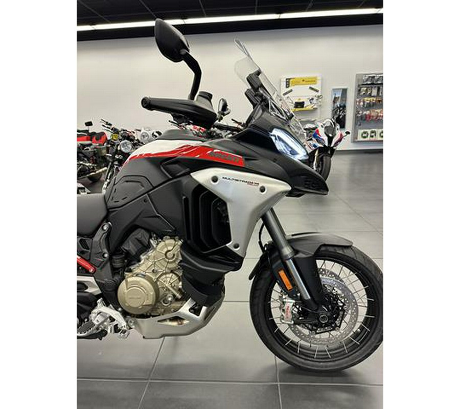 2025 Ducati Multistrada V4 Rally Adventure Travel & Radar