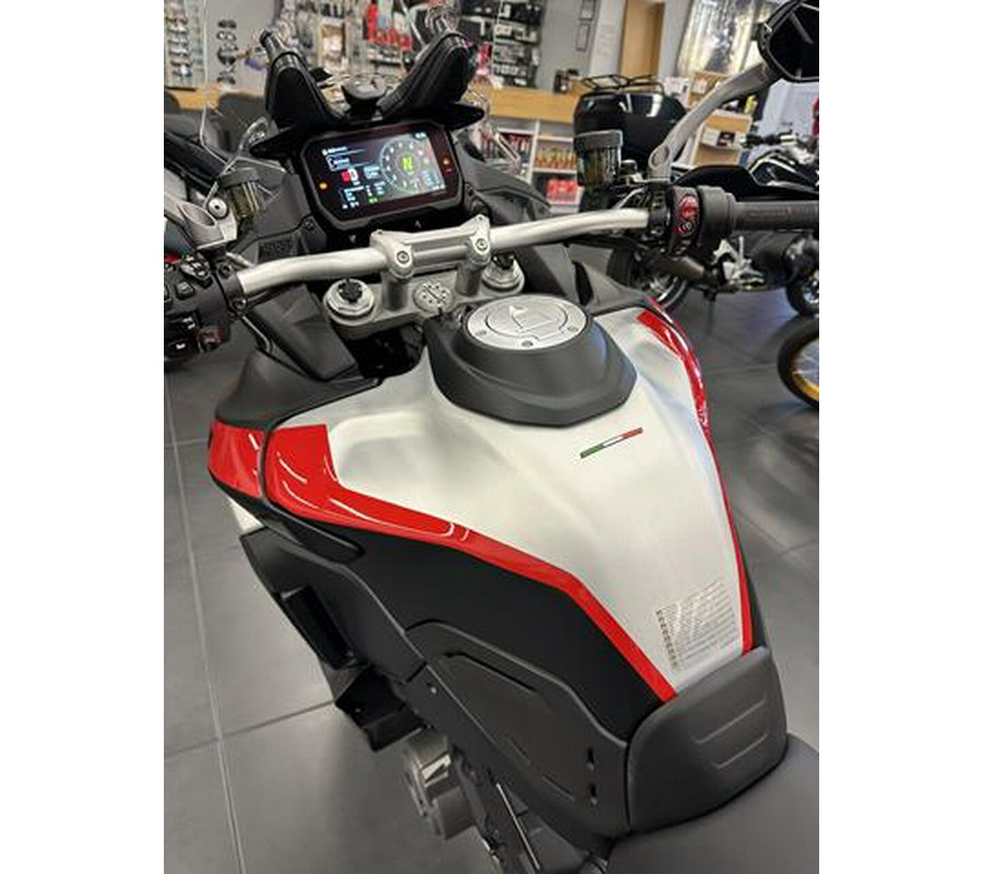 2025 Ducati Multistrada V4 Rally Adventure Travel & Radar