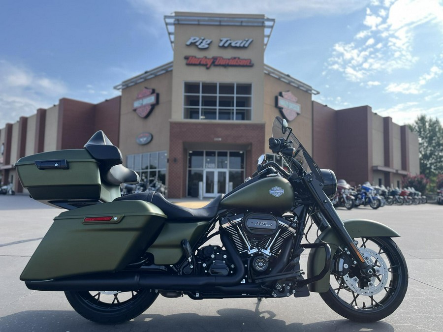 2022 Harley-Davidson® FLHRXS Road King® Special Mineral Green Denim 634625