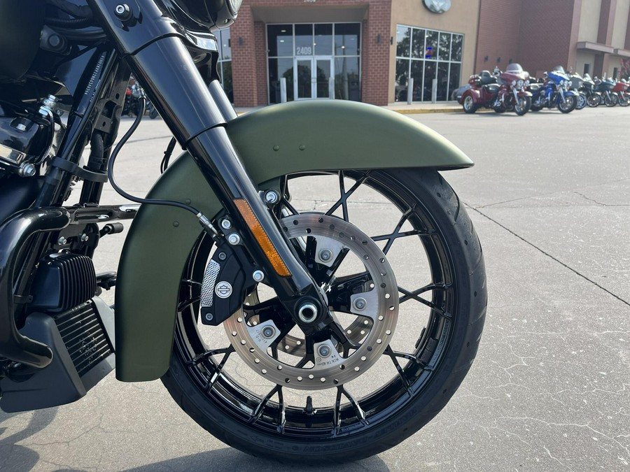 2022 Harley-Davidson® FLHRXS Road King® Special Mineral Green Denim 634625