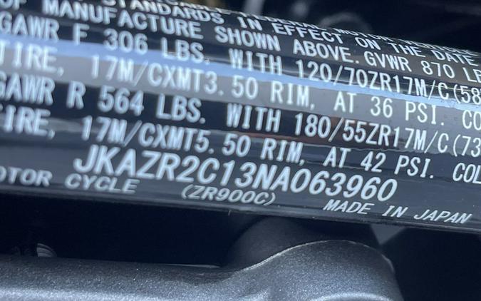 2022 Kawasaki Z900RS