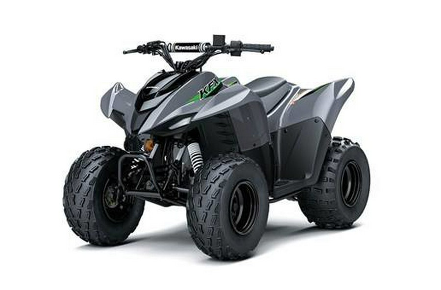 2024 Kawasaki KFX® 90 - Battle Gray (youth)