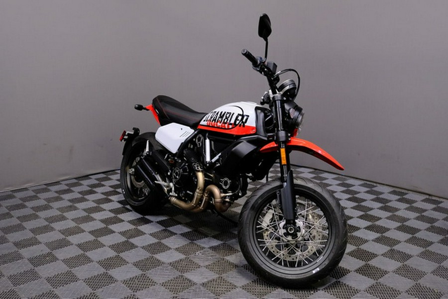 2023 Ducati Scrambler Urban Motard Star White Silk And Ducati