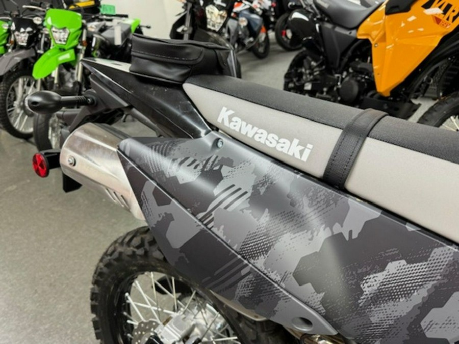 2024 Kawasaki KLX300 Cypher Camo Gray