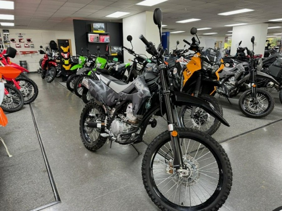 2024 Kawasaki KLX300 Cypher Camo Gray