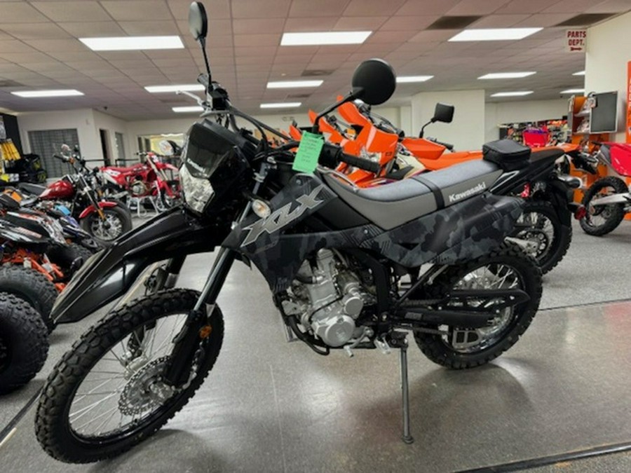 2024 Kawasaki KLX300 Cypher Camo Gray