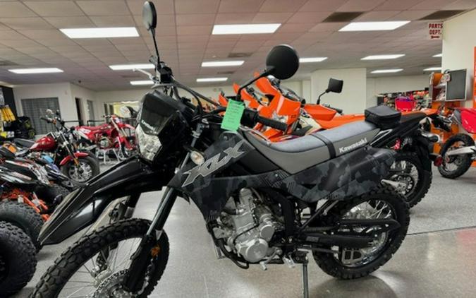 2024 Kawasaki KLX300 Cypher Camo Gray