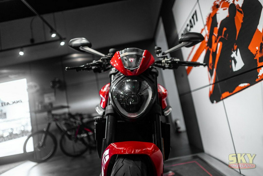 2021 Ducati Monster + Ducati Red