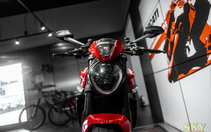 2021 Ducati Monster + Ducati Red