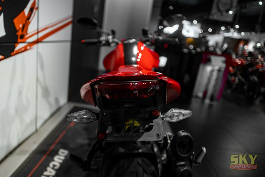 2021 Ducati Monster + Ducati Red