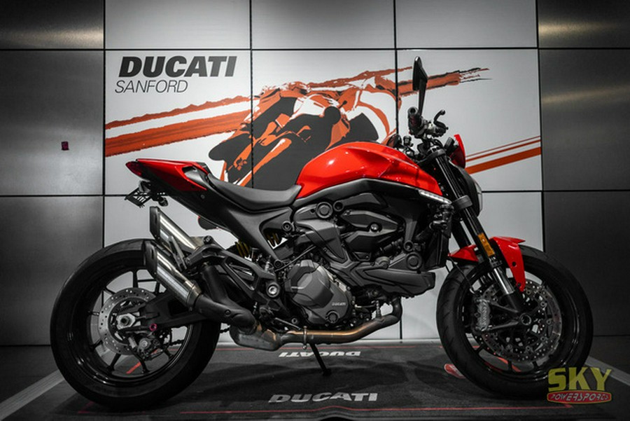 2021 Ducati Monster + Ducati Red