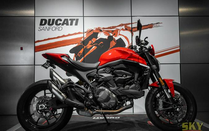 2021 Ducati Monster + Ducati Red