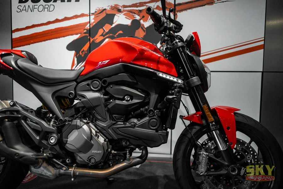 2021 Ducati Monster + Ducati Red