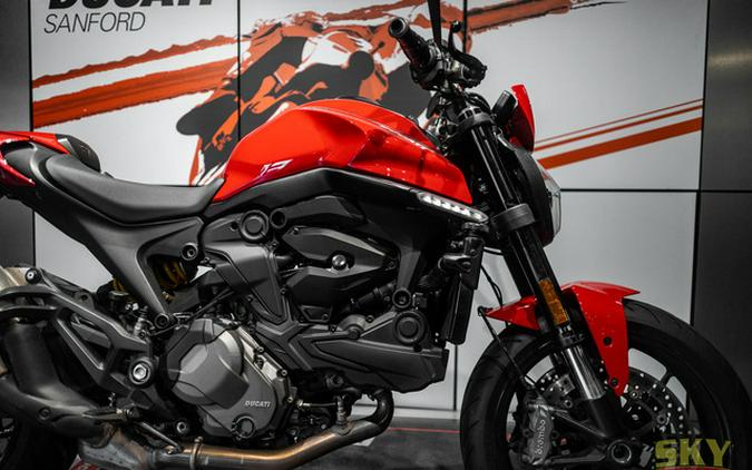 2021 Ducati Monster + Ducati Red