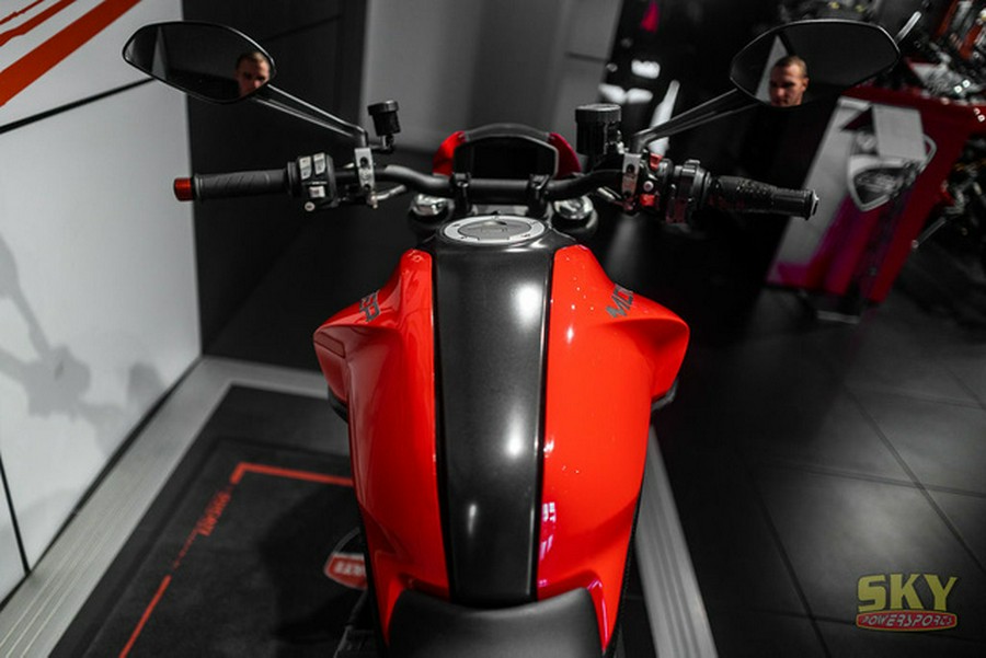 2021 Ducati Monster + Ducati Red