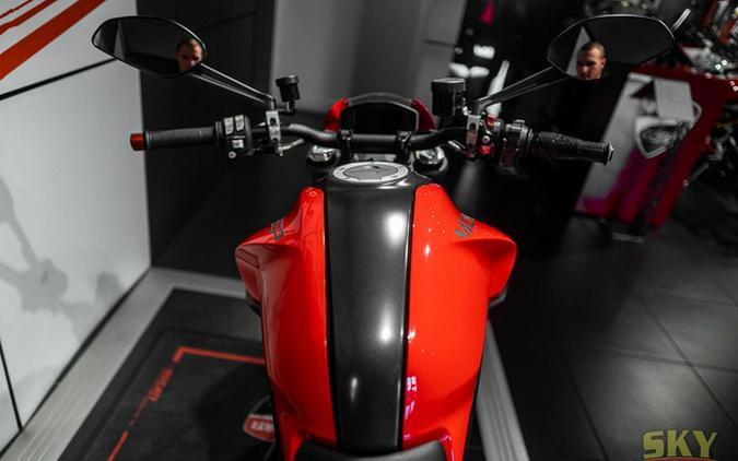 2021 Ducati Monster + Ducati Red