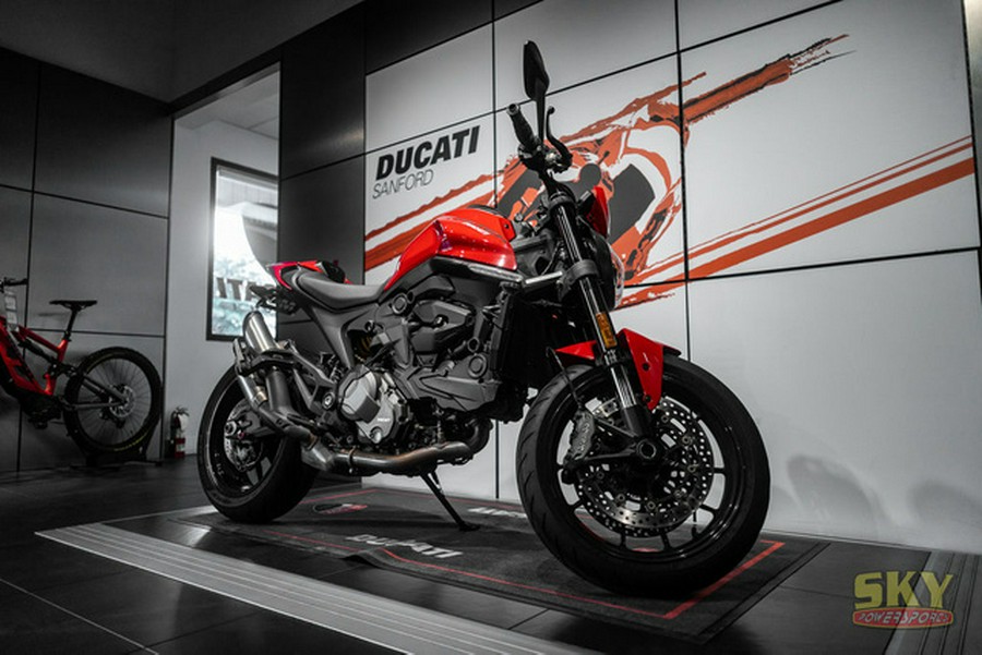 2021 Ducati Monster + Ducati Red