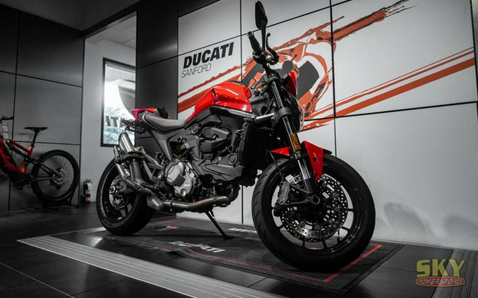 2021 Ducati Monster + Ducati Red