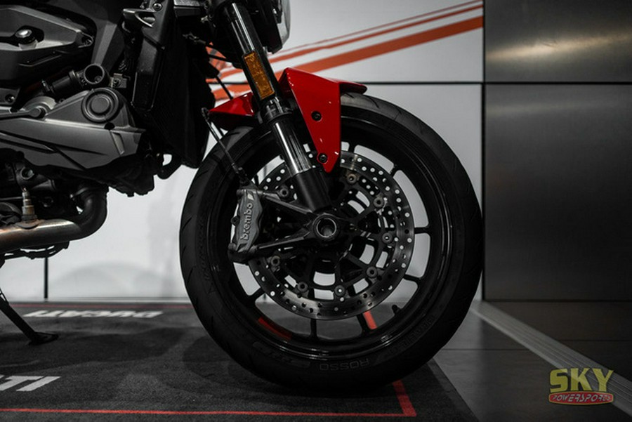 2021 Ducati Monster + Ducati Red