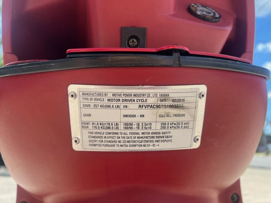2016 Genuine Scooter Co. Buddy 170i