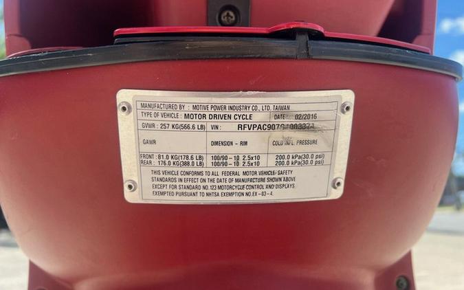 2016 Genuine Scooter Co. Buddy 170i