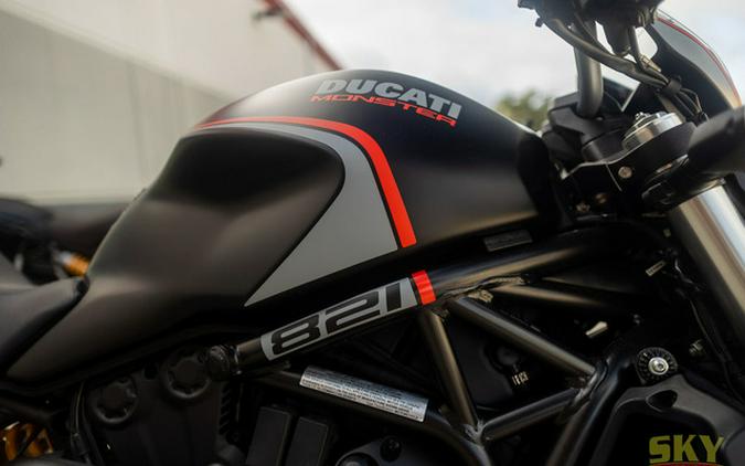 2020 Ducati Monster 821 Stealth Special Black