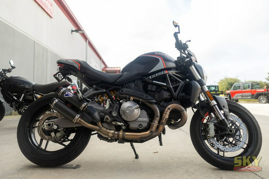 2020 Ducati Monster 821 Stealth Special Black