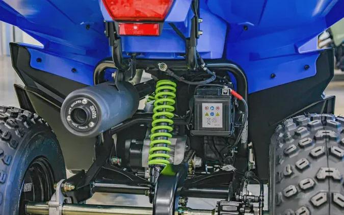 New 2025 POLARIS OUTLAW 70 EFI VELOCITY BLUE AND LIFTED LIME