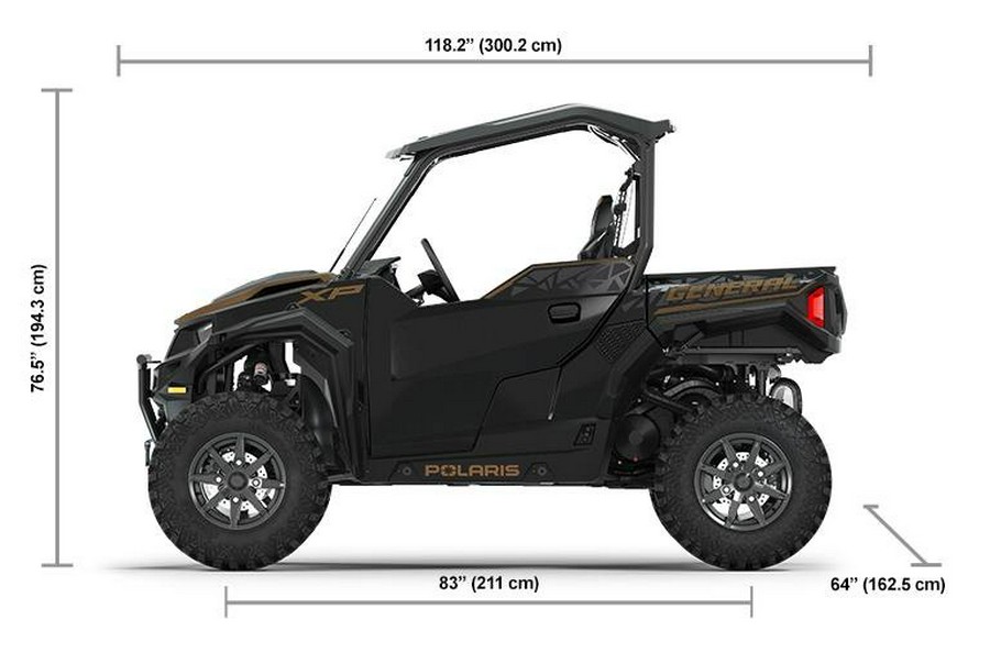 2023 GENERAL XP 1000 Ultimate Black Crystal - Polaris