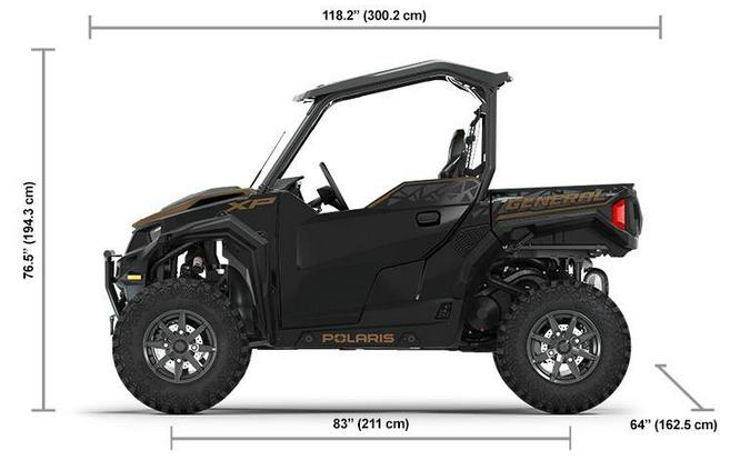 2023 GENERAL XP 1000 Ultimate Black Crystal - Polaris