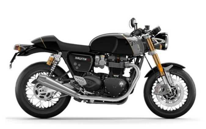 2024 Triumph Thruxton RS Jet Black / Silver Ice