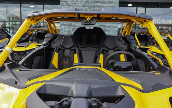 2024 Can-Am® Maverick R X RS Carbon Black & Neo Yellow