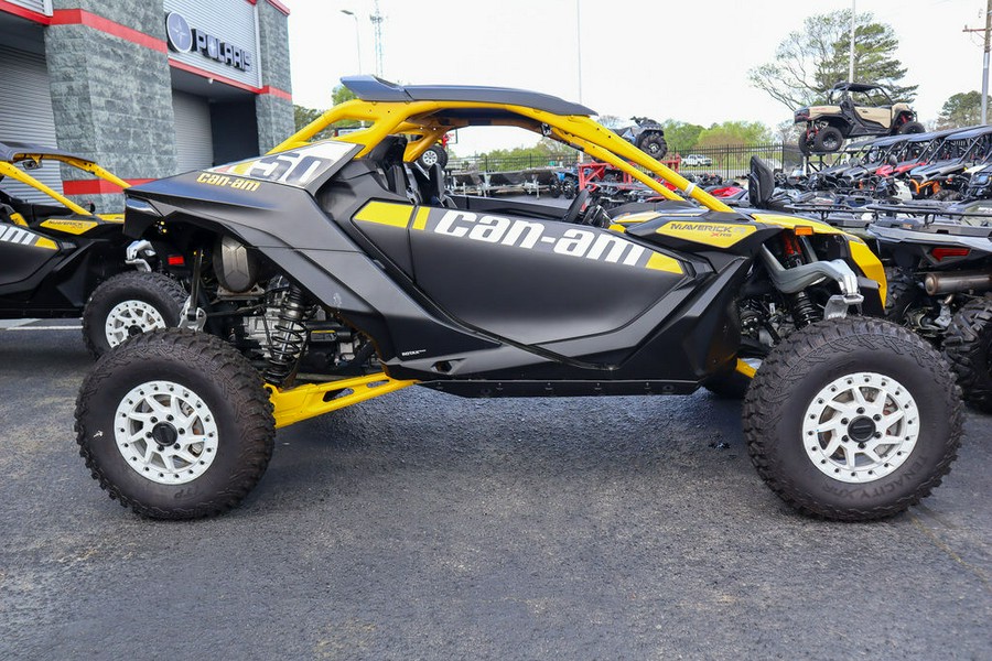 2024 Can-Am® Maverick R X RS Carbon Black & Neo Yellow