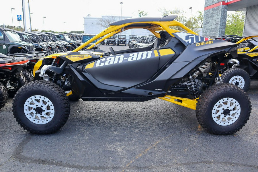 2024 Can-Am® Maverick R X RS Carbon Black & Neo Yellow