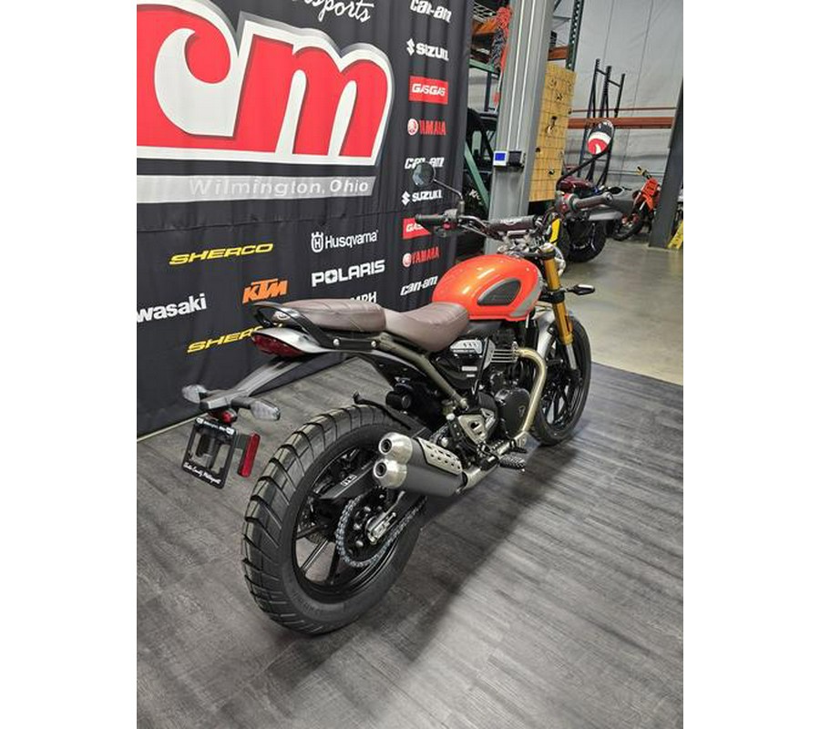 2026 Triumph SCRAMBLER 400 X.