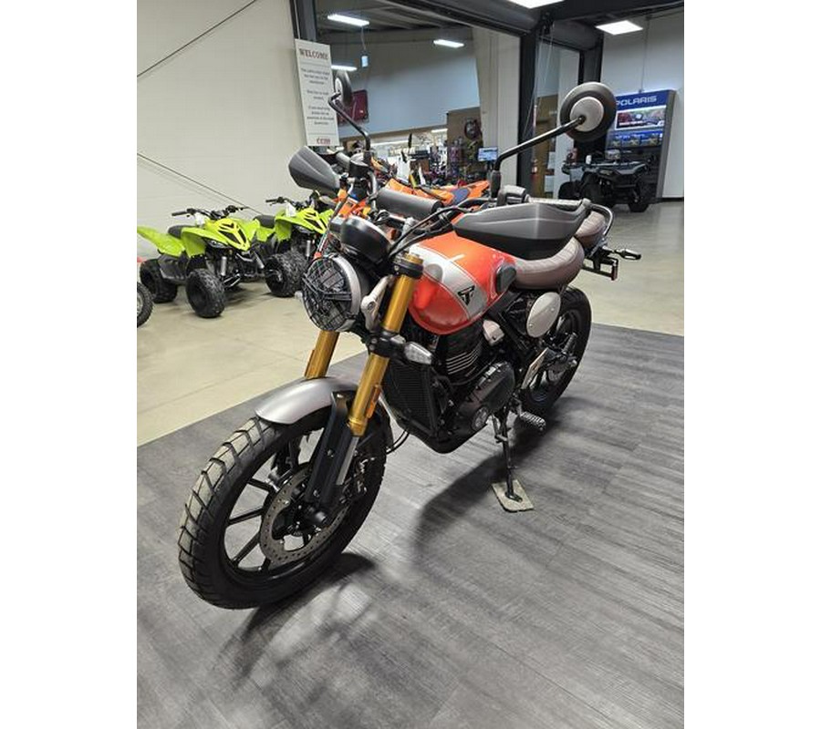 2026 Triumph SCRAMBLER 400 X.