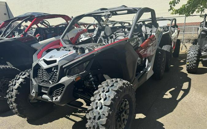 2024 Can-Am® Maverick X3 DS Turbo RR Fiery Red & Hyper Silver